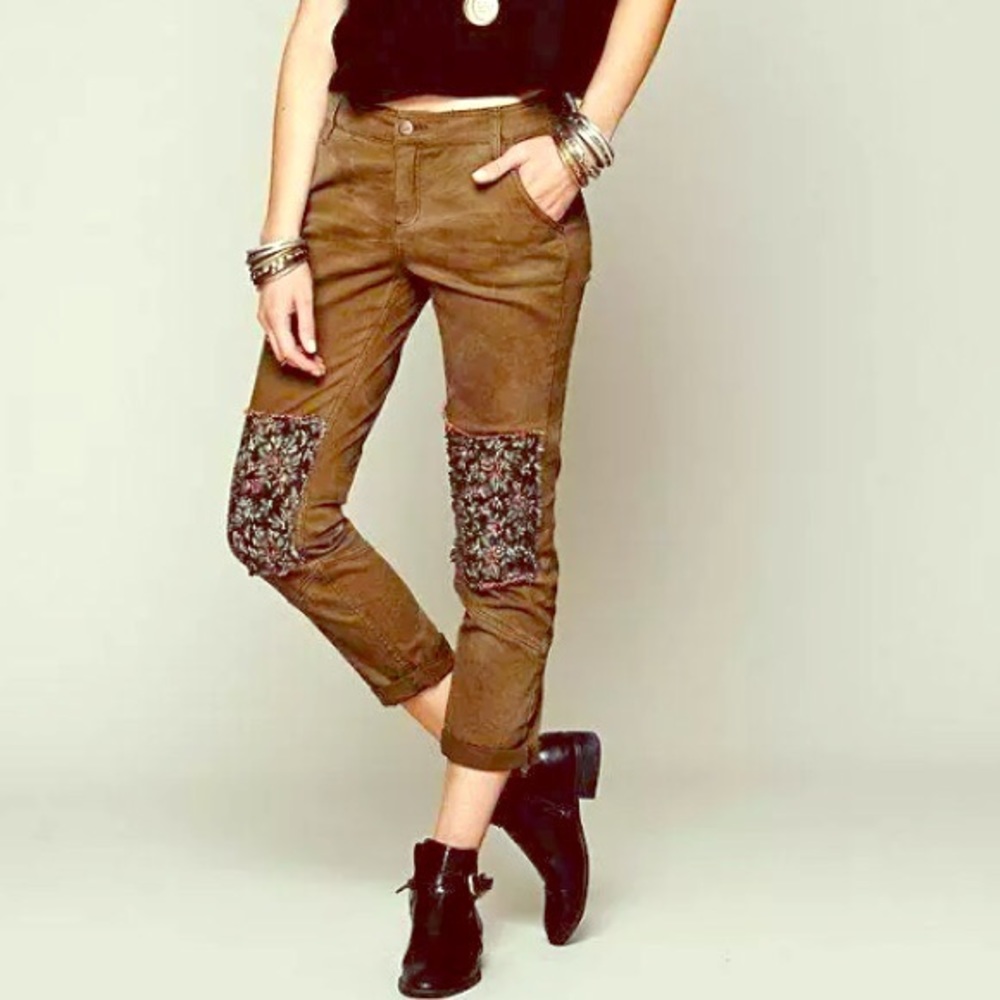 Free People patched cargo pant